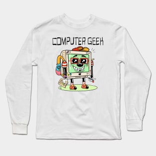 Computer geek Long Sleeve T-Shirt